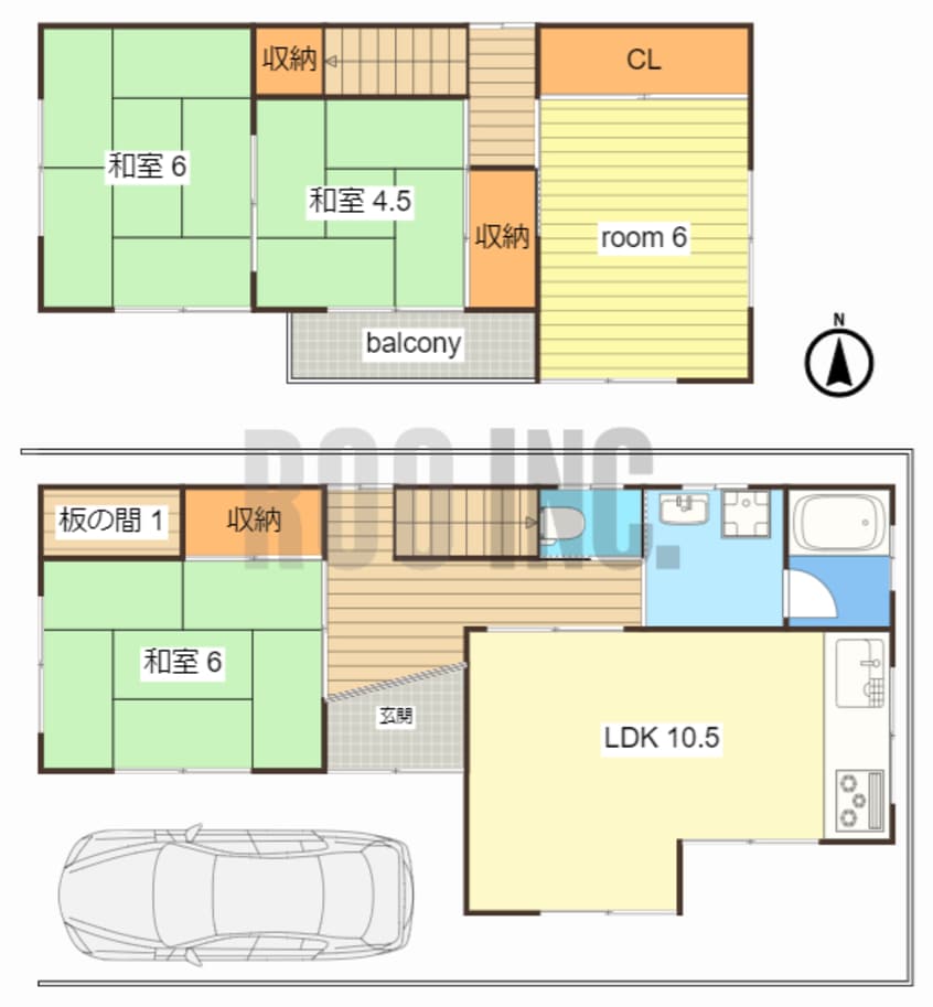 間取図 太子町福地戸建