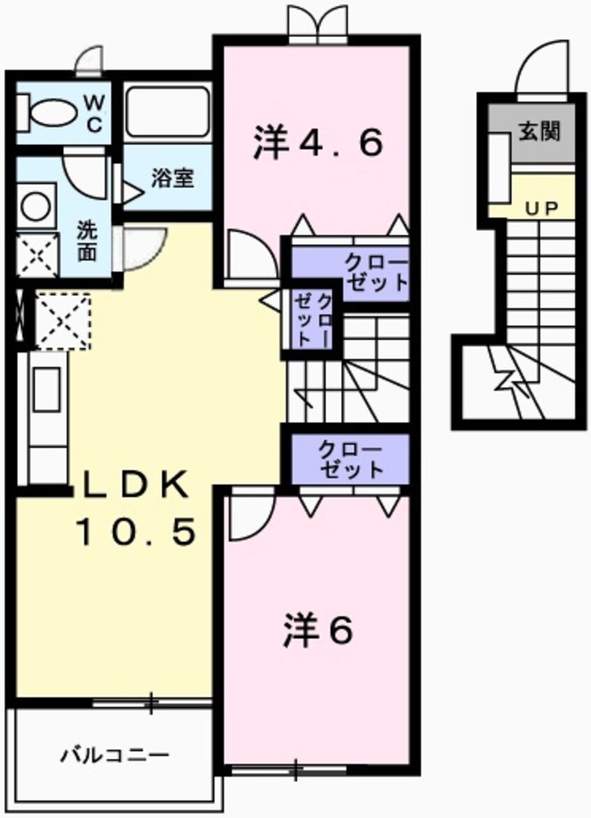 間取図 カサデエスペランサ