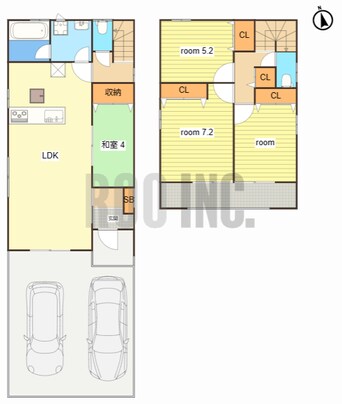 間取図 御津町苅屋戸建て2