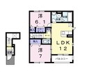 太子町東南アパートの間取図