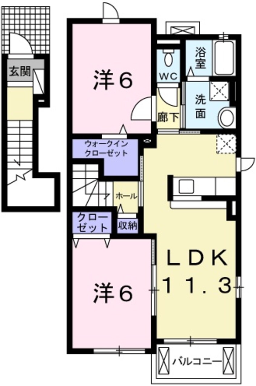 間取図 シン．シン．ハウスＣ