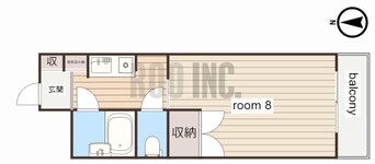 間取図 ロッキーコート太子