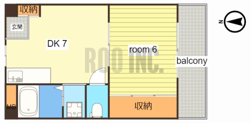 間取図 ファーストイン広畑