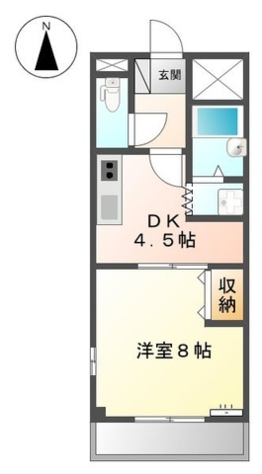 間取図 サンハウスM