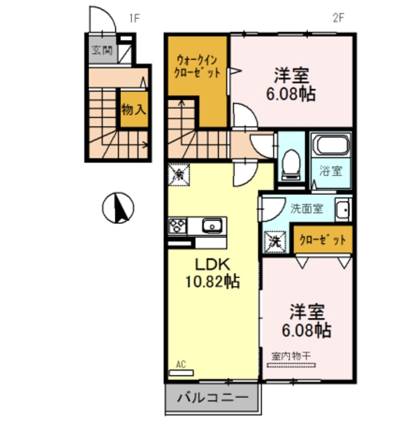 間取図 サンロイヤル