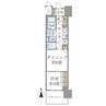 ブランズ大阪本町 1DKの間取り