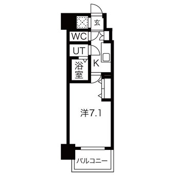 間取図 大阪メトロ長堀鶴見緑地線/大正駅 徒歩4分 2階 築5年
