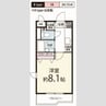 大阪メトロ千日前線/桜川駅 徒歩9分 2階 築24年 1Kの間取り