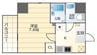 近鉄難波線・奈良線/近鉄日本橋駅 徒歩8分 3階 築3年 1Kの間取り