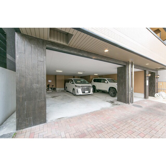 駐車場です ドミール江戸堀