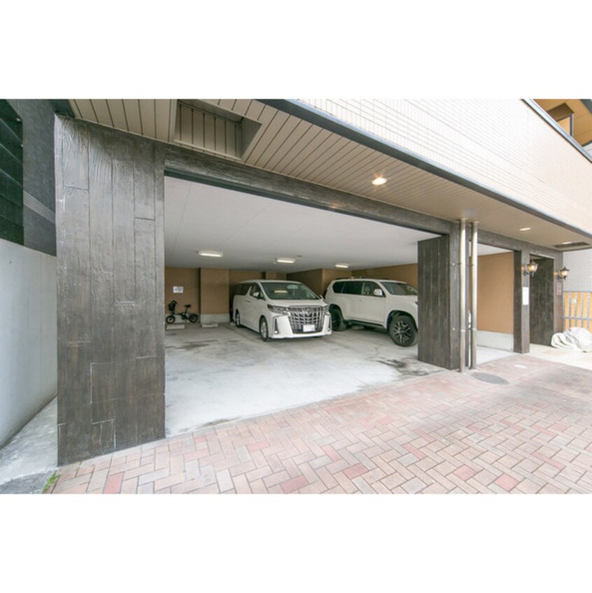 駐車場です ドミール江戸堀