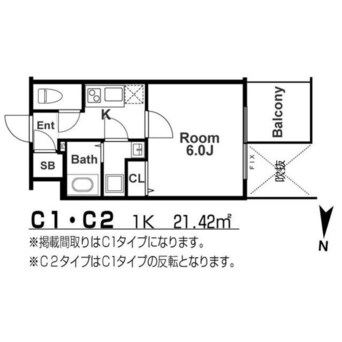 間取図 エスリード本町レジデンス