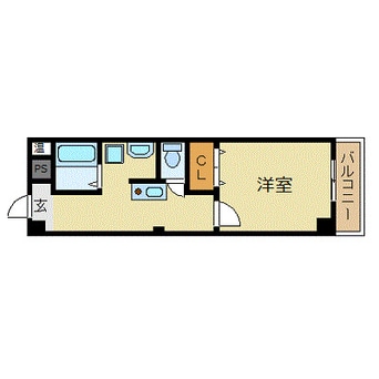 間取図 ブルーノ長堀