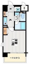 大阪メトロ堺筋線/堺筋本町駅 徒歩4分 10階 築21年 1Kの間取り