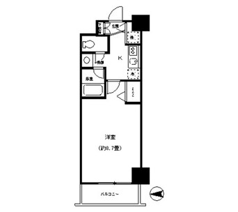 間取図 コンフォルトＫ