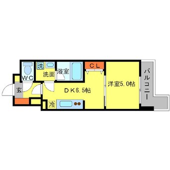 間取図 BRAVI南堀江