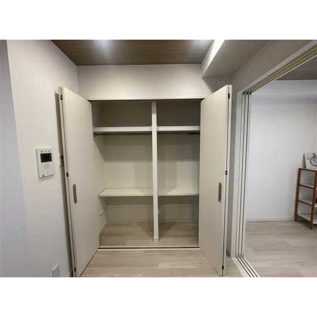ちょっとした収納スペースも充実しています BRAVI南堀江