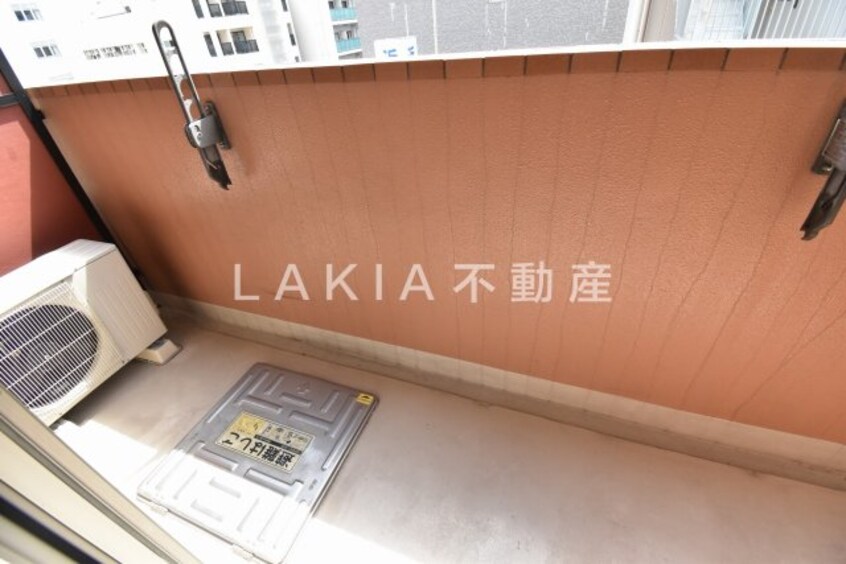 落ち着いた時間を過ごせるバルコニーです ビエラ江戸堀