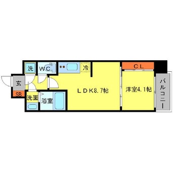 間取図 SERENiTE本町エコート