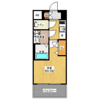 間取図 大阪環状線/大正駅 徒歩8分 6階 築6年