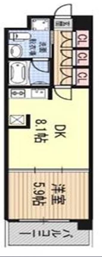 間取図 エグゼレジデンスタワー