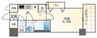 大阪メトロ千日前線/桜川駅 徒歩7分 6階 築7年 1Kの間取り