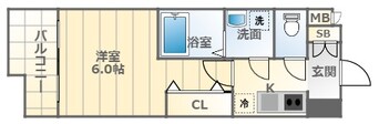 間取図 大阪環状線/芦原橋駅 徒歩7分 11階 築2年