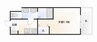 大和路線・関西本線/ＪＲ難波駅 徒歩14分 5階 築15年 1Kの間取り
