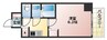 阪神なんば線/桜川駅 徒歩5分 5階 築6年 1Kの間取り