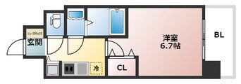 間取図 大阪メトロ千日前線/桜川駅 徒歩5分 4階 築10年