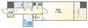 大阪メトロ千日前線/桜川駅 徒歩7分 6階 築22年 1Kの間取り