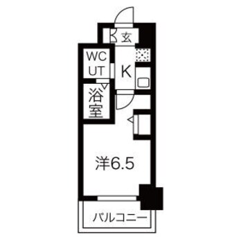 間取図 大阪メトロ長堀鶴見緑地線/大正駅 徒歩4分 6階 築8年