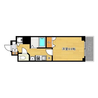 間取図 大阪環状線/大正駅 徒歩5分 7階 築18年