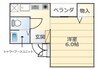 大阪メトロ千日前線/日本橋駅 徒歩8分 2階 築32年 1Kの間取り