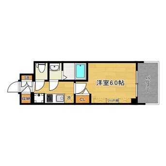 間取図 大阪メトロ長堀鶴見緑地線/大正駅 徒歩5分 3階 建築中