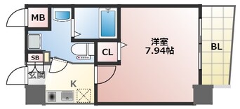 間取図 大阪メトロ千日前線/桜川駅 徒歩10分 8階 築15年