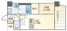 大阪メトロ御堂筋線/大国町駅 徒歩6分 5階 1年未満 1DKの間取り