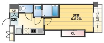 間取図 大阪環状線/芦原橋駅 徒歩3分 13階 築5年