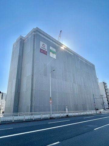 建築中外観 エステムコート難波WEST-SIDE8エクシーナ