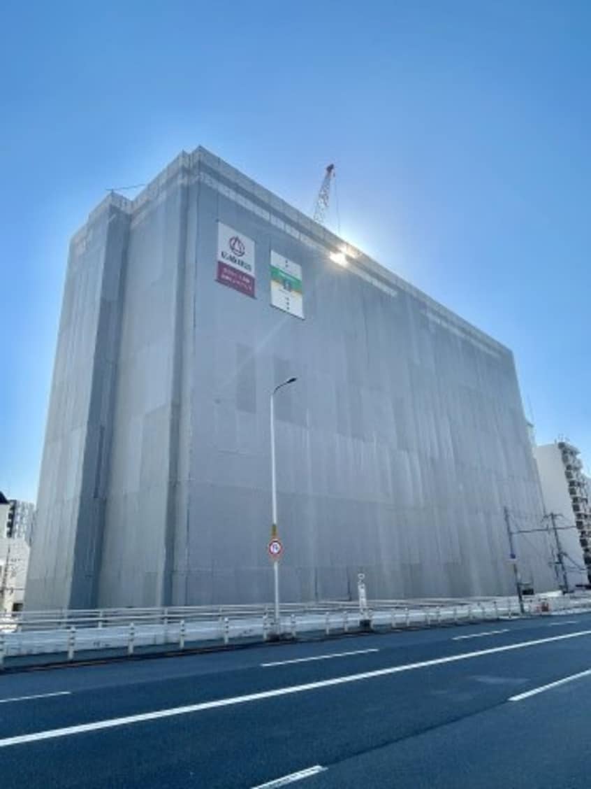 建築中外観 エステムコート難波WEST-SIDE8エクシーナ
