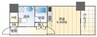 大阪メトロ堺筋線/恵美須町駅 徒歩2分 6階 築16年 1Rの間取り