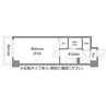 大阪メトロ中央線/阿波座駅 徒歩9分 9階 築22年 1Kの間取り