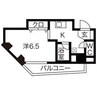 大阪メトロ御堂筋線/大国町駅 徒歩6分 2階 築20年 1Kの間取り