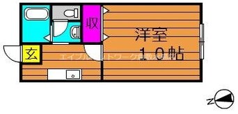 間取図 片島サンプラザ