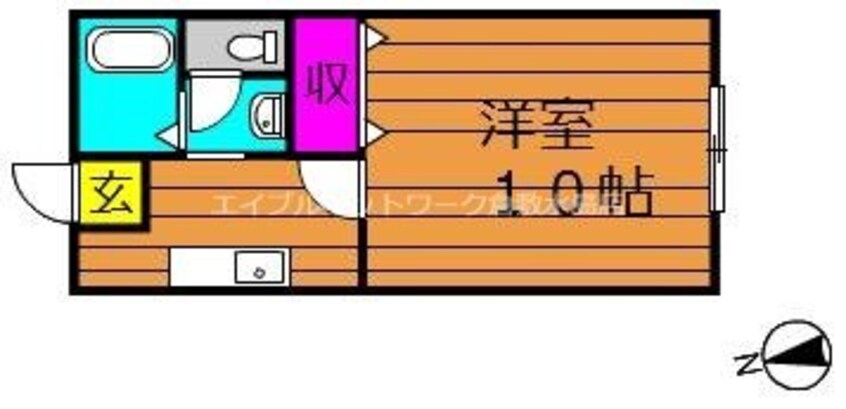 間取図 片島サンプラザ