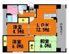 ボヌール新倉敷 3LDKの間取り