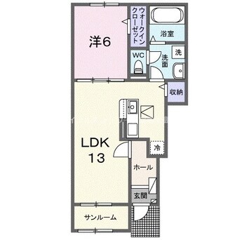 間取図 トレゾール　ドミール　Ⅱ棟