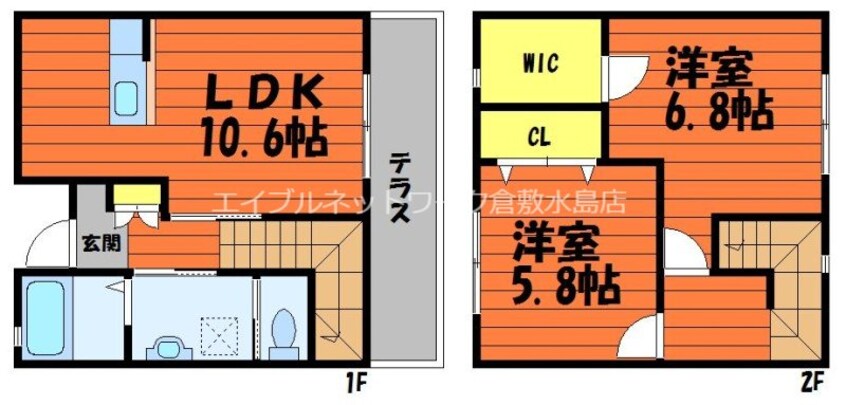 間取図 Casa Charmant