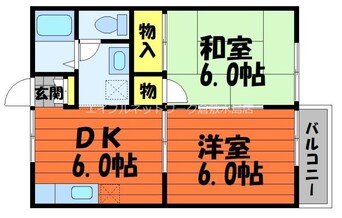 間取図 カームナガセ