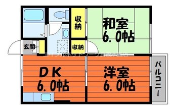 間取図 カームナガセ